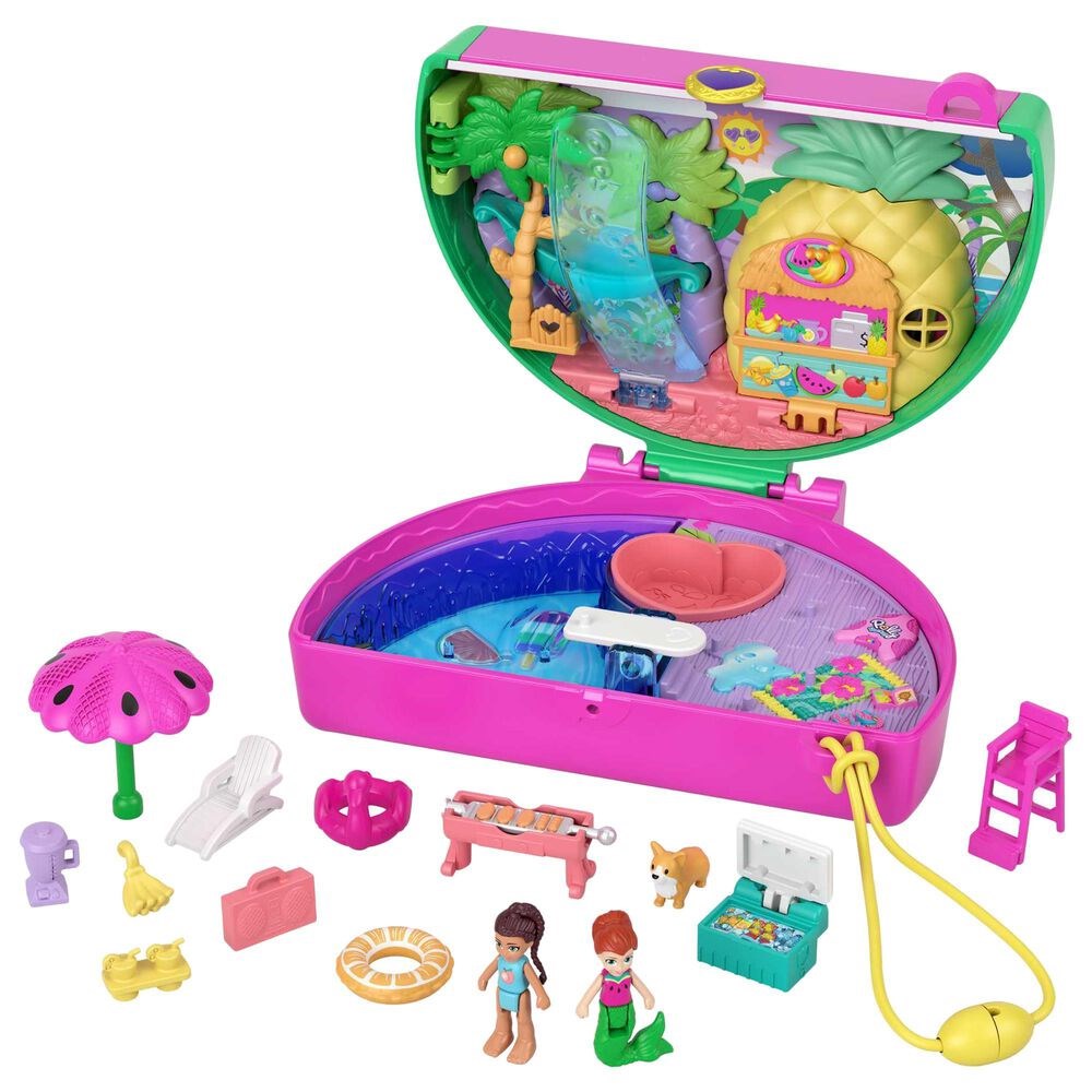 Polly Pocket ve Maceraları Oyun Setleri Watermelon Pool Party FRY35-HCG19 Polly Pocket HCG19