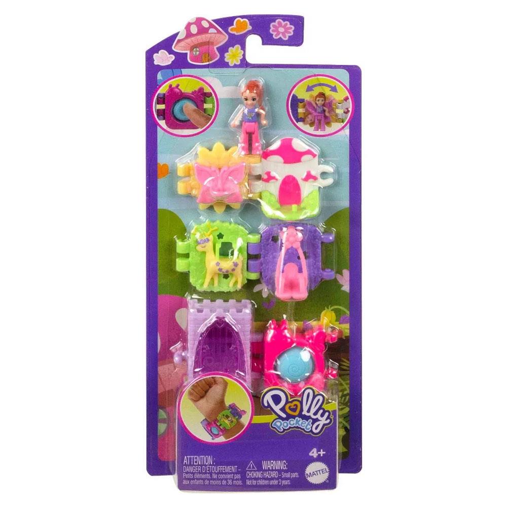 Polly Pocket Bileklik Olabilen Sevimli Oyun Setleri HKV67-HKV69 Polly Pocket HKV69
