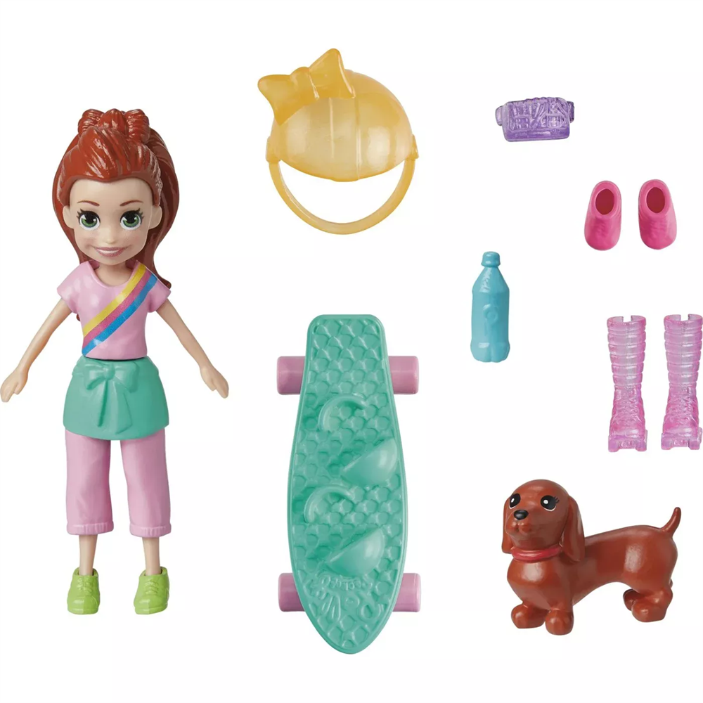 Polly Pocket Farklı Kombin Eğlencesi Oyun Setleri HKV88-HKV90 Polly Pocket HKV90
