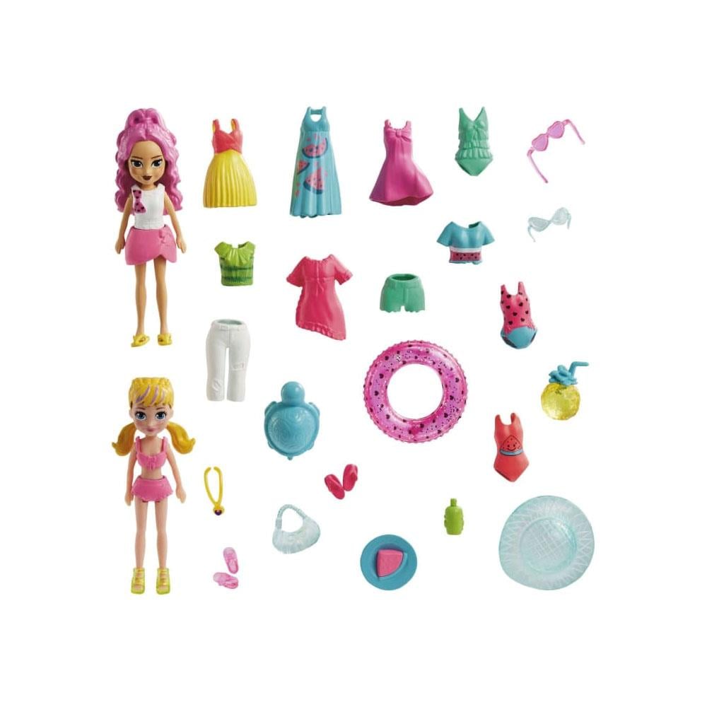 Polly Pocket ve Arkadaşları Farklı Moda Aksesuarları Oyun Setleri HNF51-HKV95 Polly Pocket HKV95