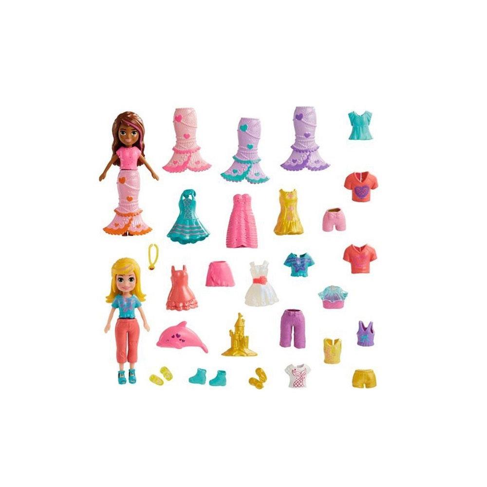 Polly Pocket ve Arkadaşları Farklı Moda Aksesuarları Oyun Setleri HNF51-HKV96 Polly Pocket HKV96