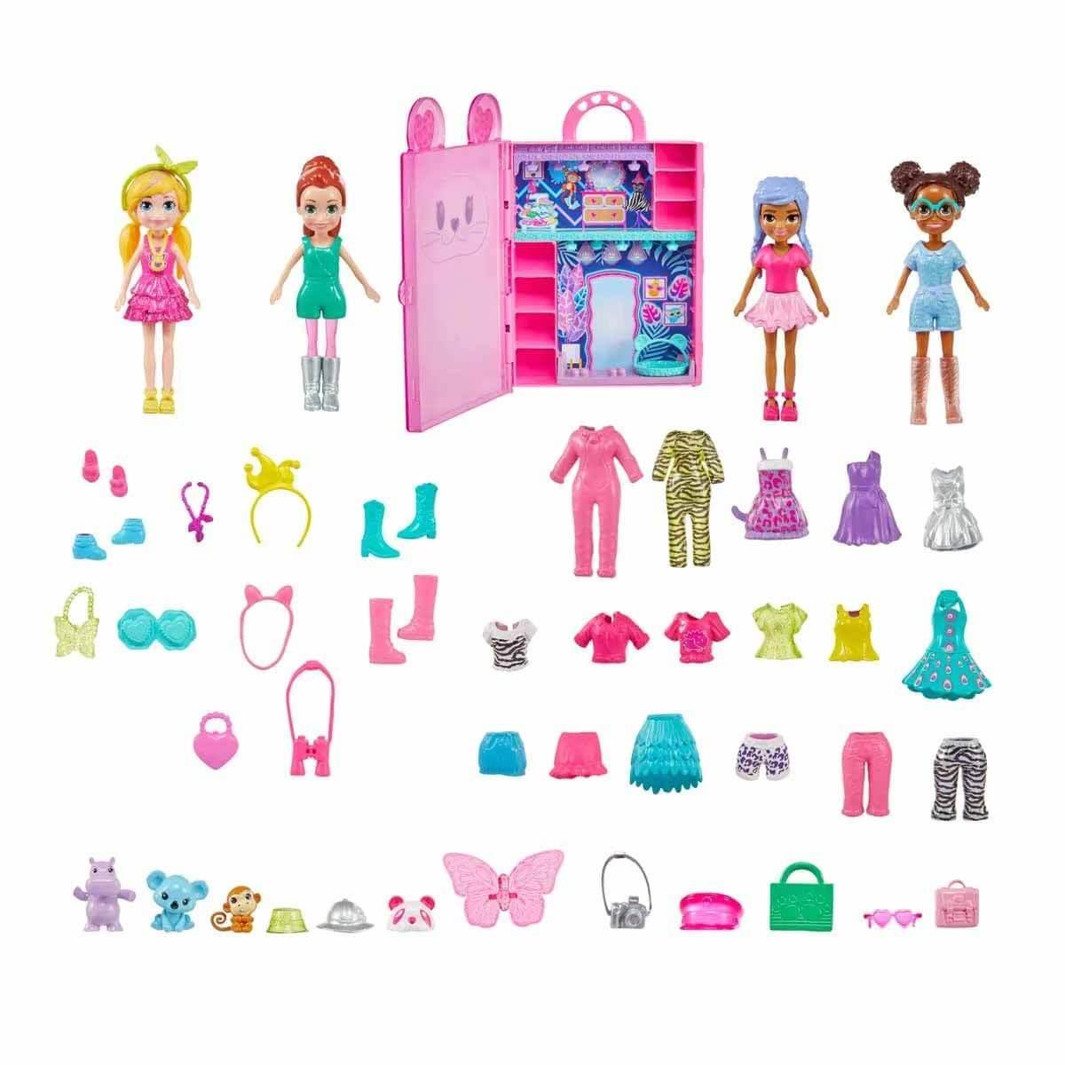 Polly Pocket Stylin Safari Moda Seti HKW11 Polly Pocket HKW11