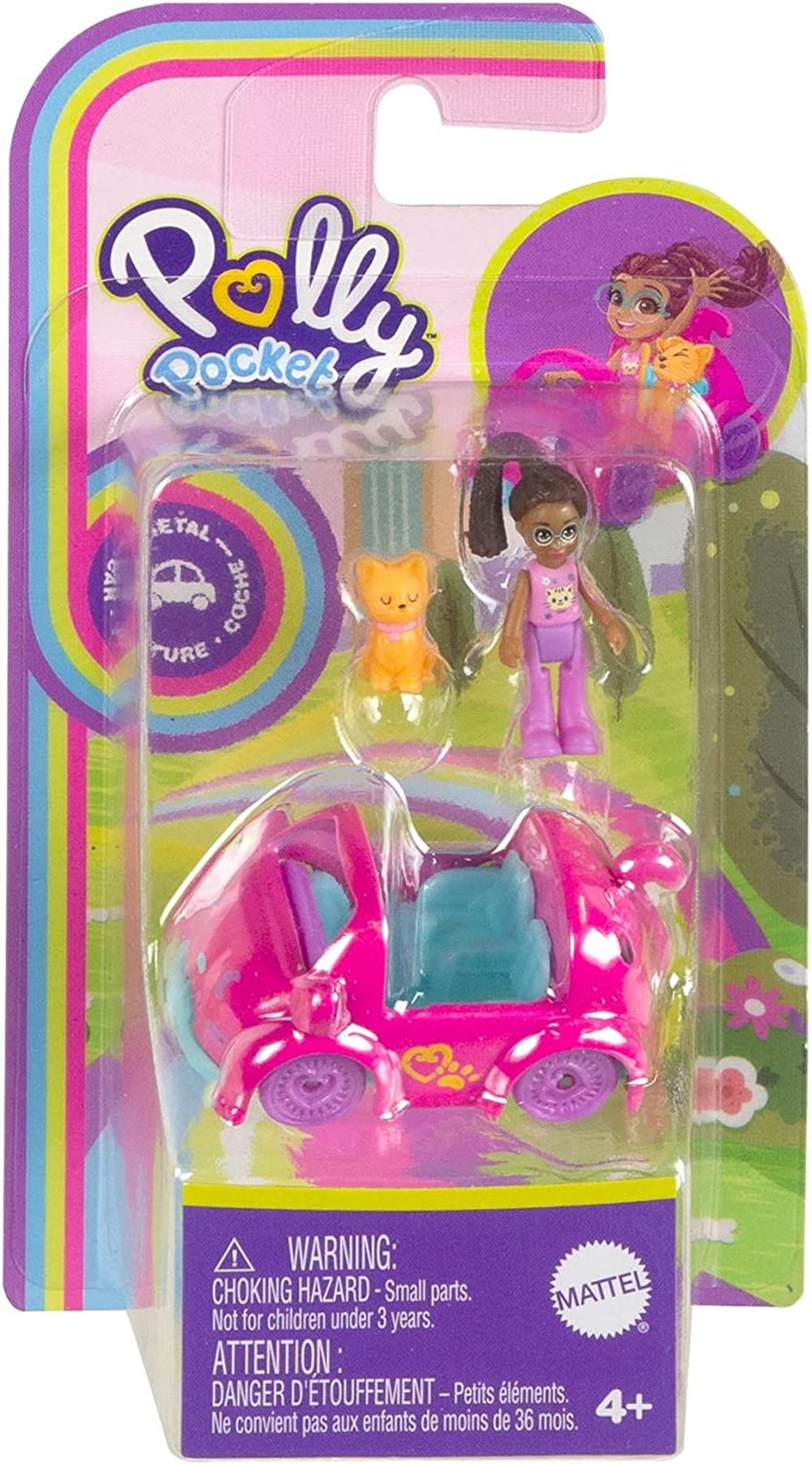 Polly Pocket'ın Muhteşem Araçları Oyun Setleri HKV55-HMJ80 Polly Pocket HMJ80
