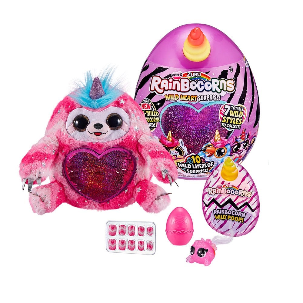 Rainbocorns Wild Heart Sürpriz Mor Kalp Yumurta S3 Rar05000 Rainbocorns RAR05000 MOR