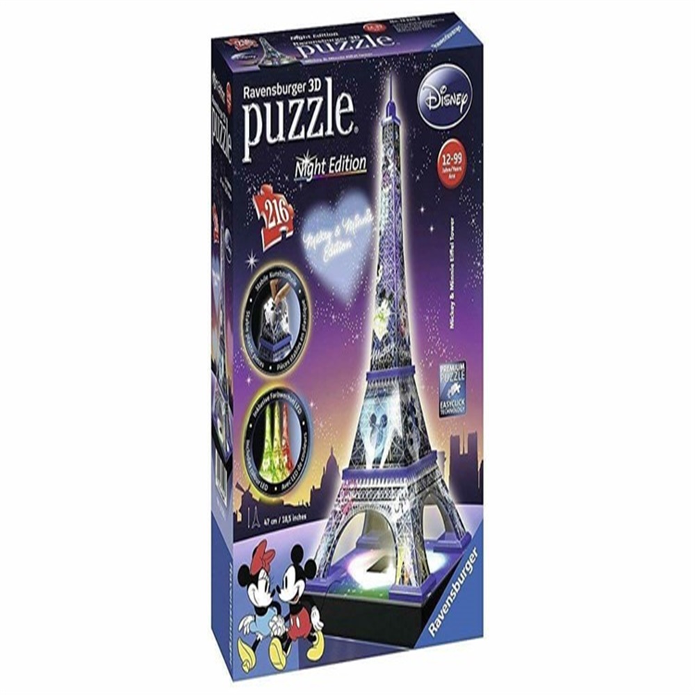 Ravensburger 3D Puzzle Eyfel Night Ravensburger 231040654