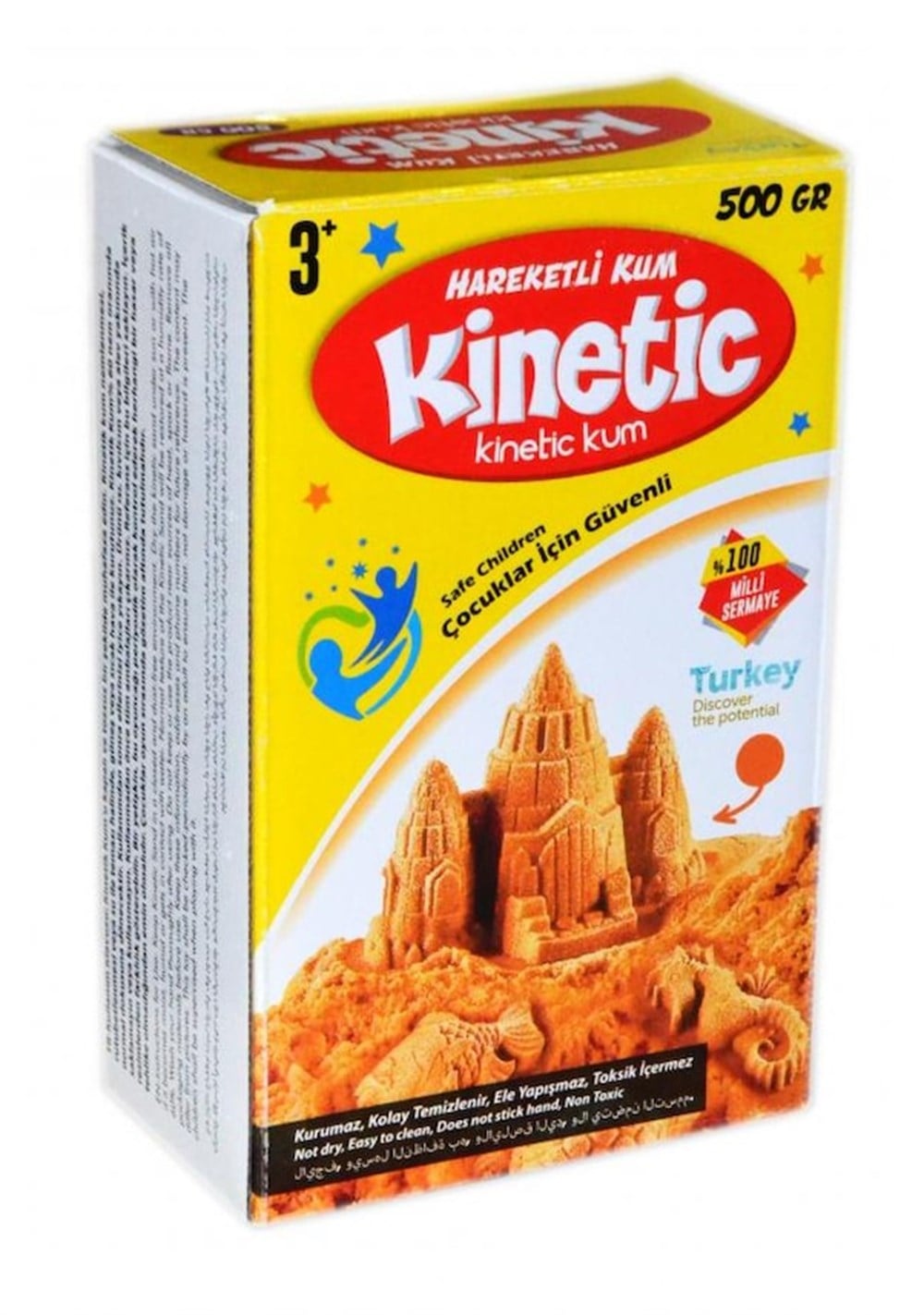 Kumtoys Kinetik Kum Turuncu Redka KM5304 T