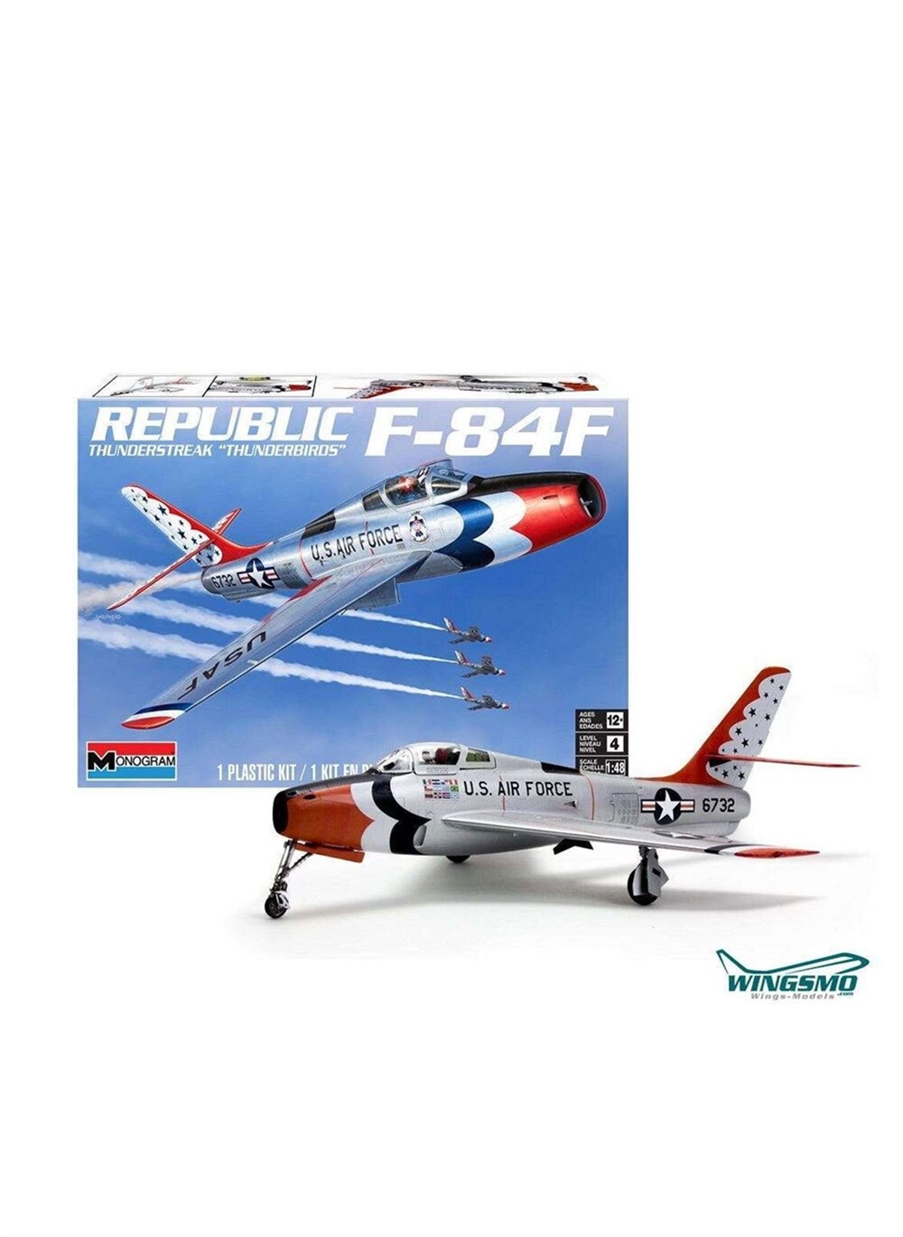 Revell 1:48 F-84F Thunderstreak Uçak VBU15996 Revell VBU15996