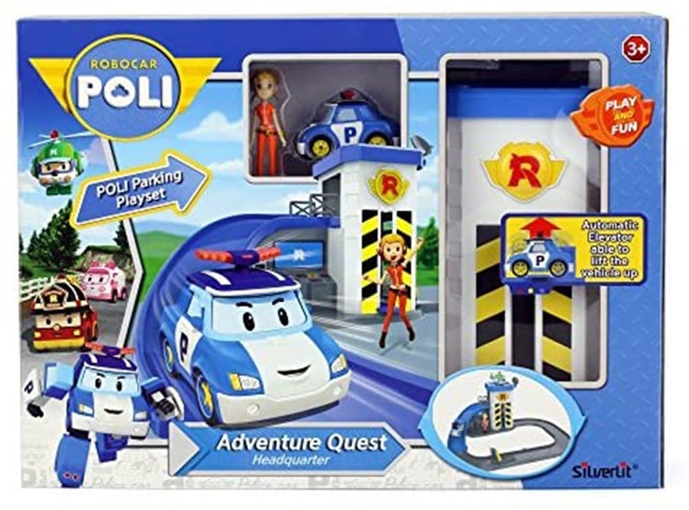 Robocar Poli Macera Kulesi Oyun Seti Robocar 83316