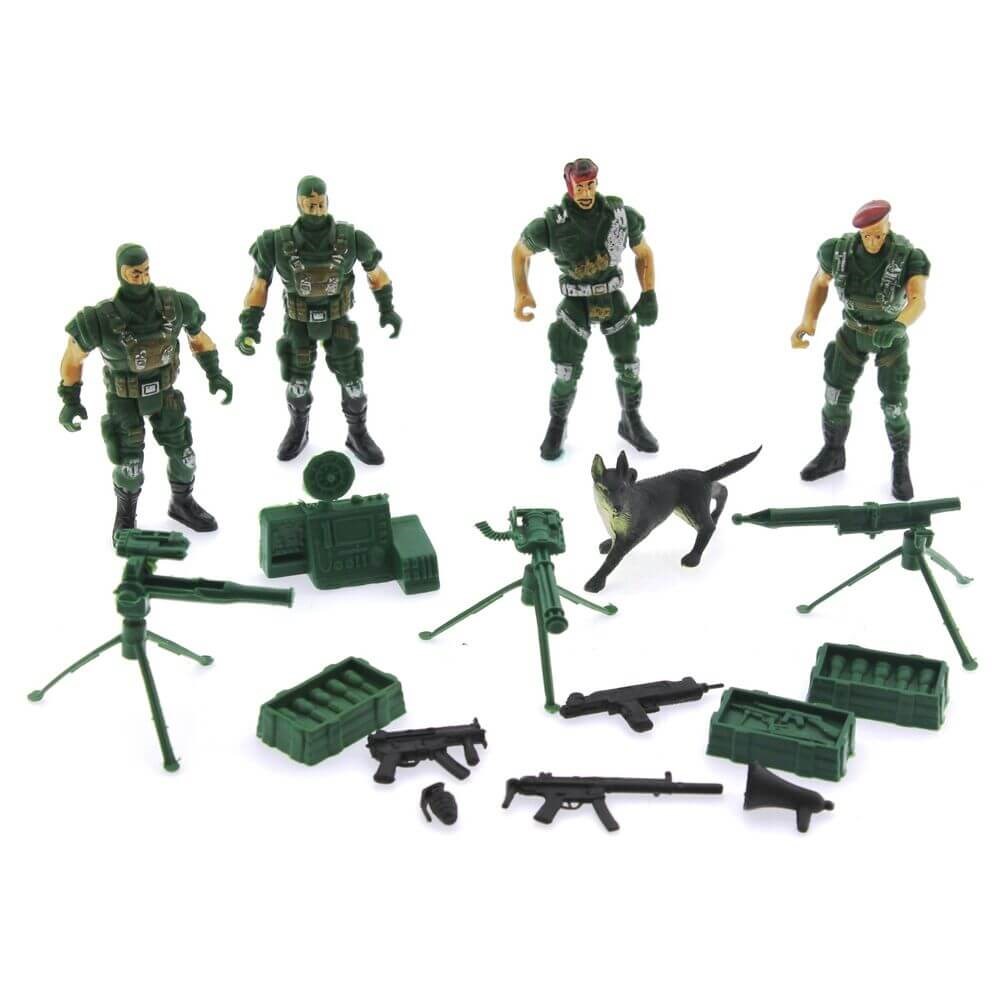 Kahraman Askerler Poşette Figür Set Samatlı BIG066824