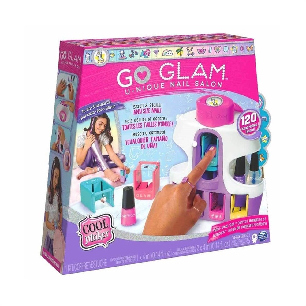 Go Glam U-nique Tırnak Salonu 6061175 Spin Master SPM 6061175