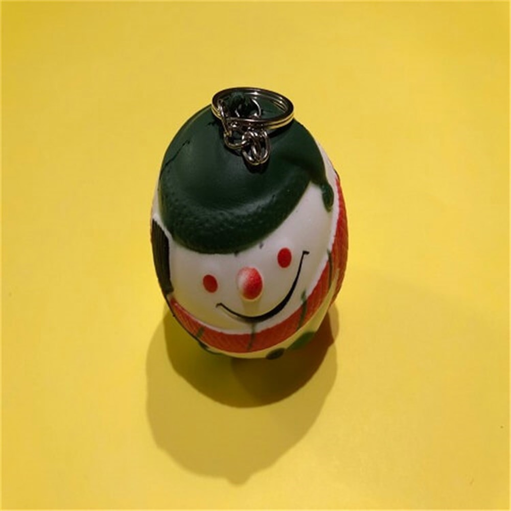 Squishmeez Squishy Snowman Anahtarlık