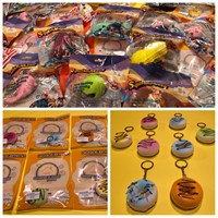 Squishmeez Squishy Donut Anahtarlık