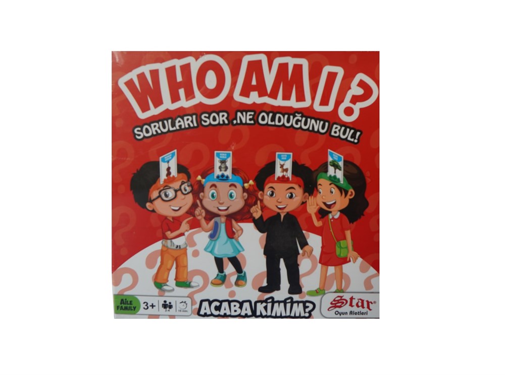 Who Am I Kutu Oyunu Star STR WH 001