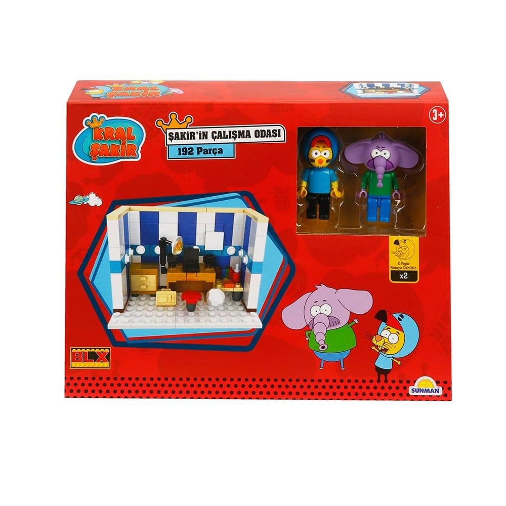 Kral Şakirin Çalışma Odası 192 Parça Sunman S00001085