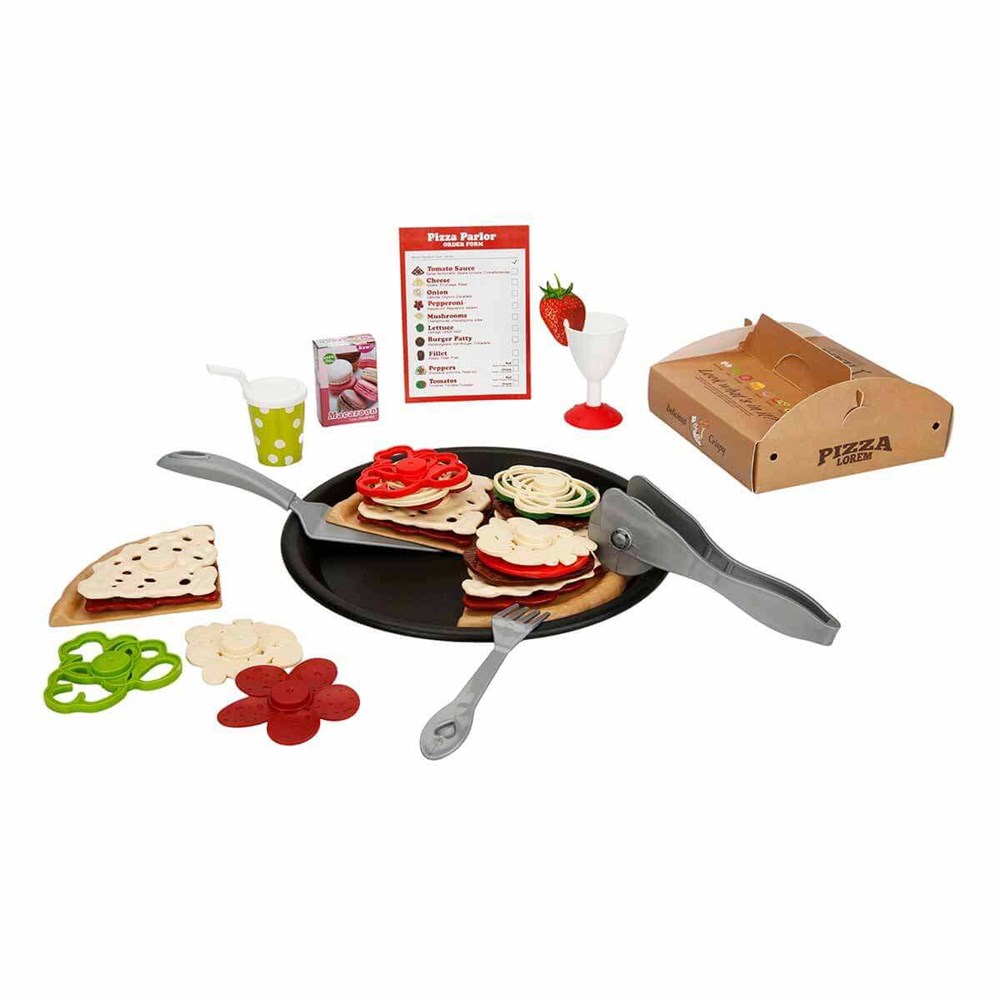 LITTLE CHEF PIZZA OYUN SETI 33 PARCA Sunman S00002741