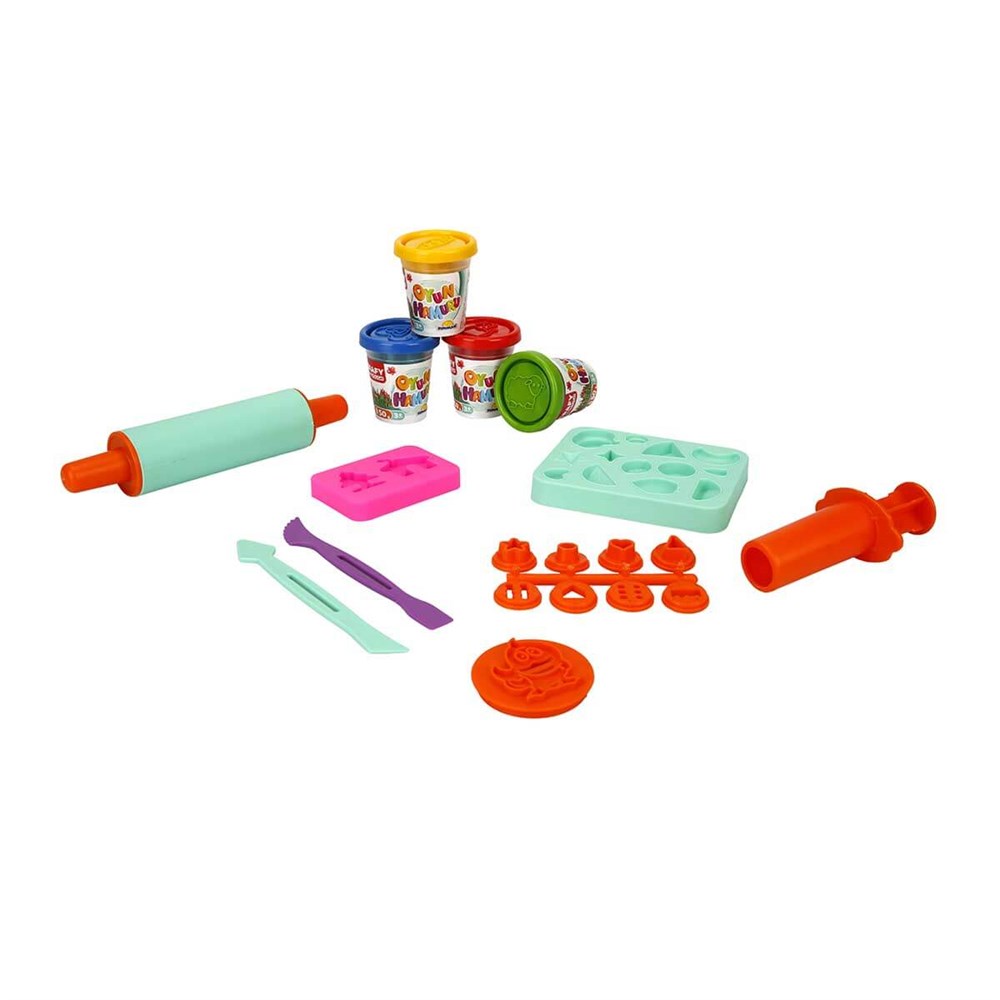 Crafy Çantalı Oyun Hamuru Seti 200 Gr 20 Parça Sunman S00030990