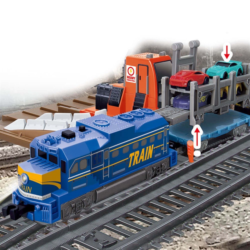 Işıklı Tren Seti 24 Parça Sunman S01002002