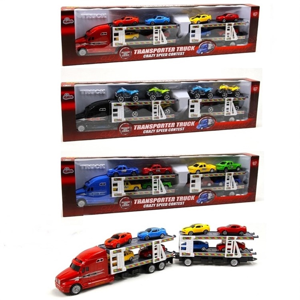 Sürtmeli Taşıyıcı Tır  1:48 8 Araçlı