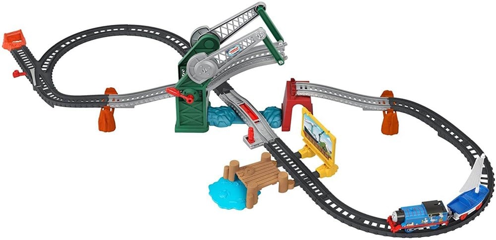 Thomas ve Arkadaşları - Thomas ve Skiff Açılır Köprü Macerası (Motorlu Trenli) GWX09 Thomas Friends GWX09