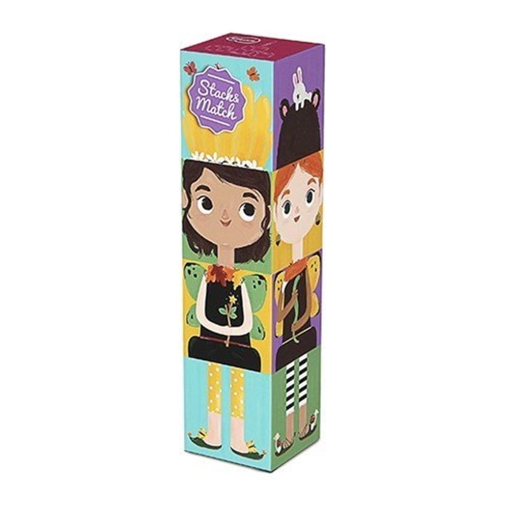 FOREST FAIRIES - STACK & MATCH 3D CUBES Toystop 04040002