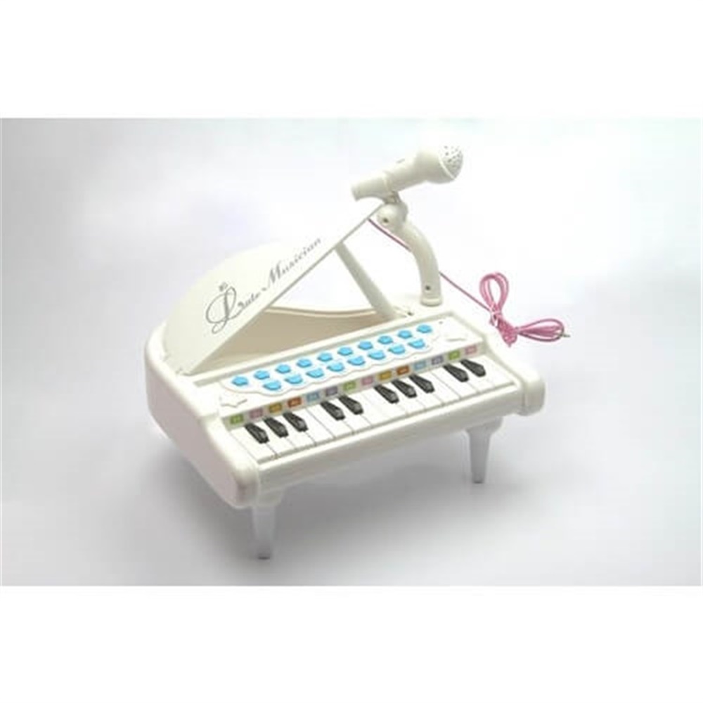 KUTULU MINI PIYANO BEYAZ Toystop 1505B B