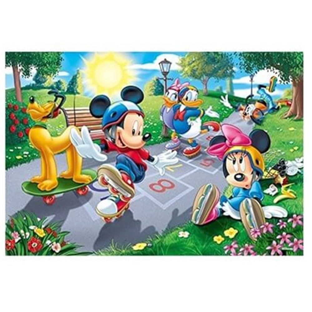 TREFL 100 PARCA MICKEY MINNIE PATEN KEYFI PUZZLE Toystop 16249