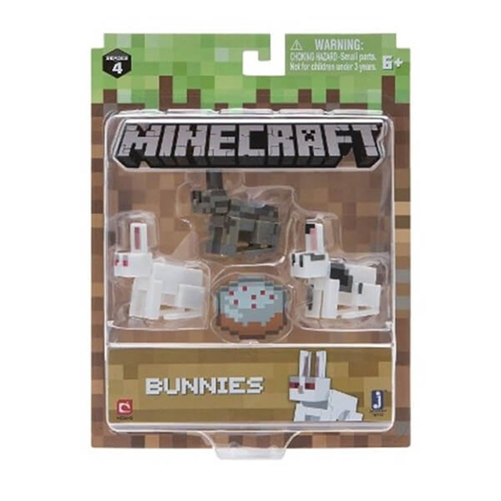 MINECRAFT FIGUR PAKETI BUNNIES Toystop 16475B