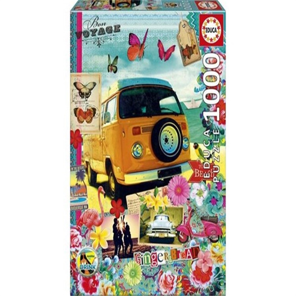 EDUCA 1000 PARCA BONVOYAGE GINGERBREAD Toystop 17103