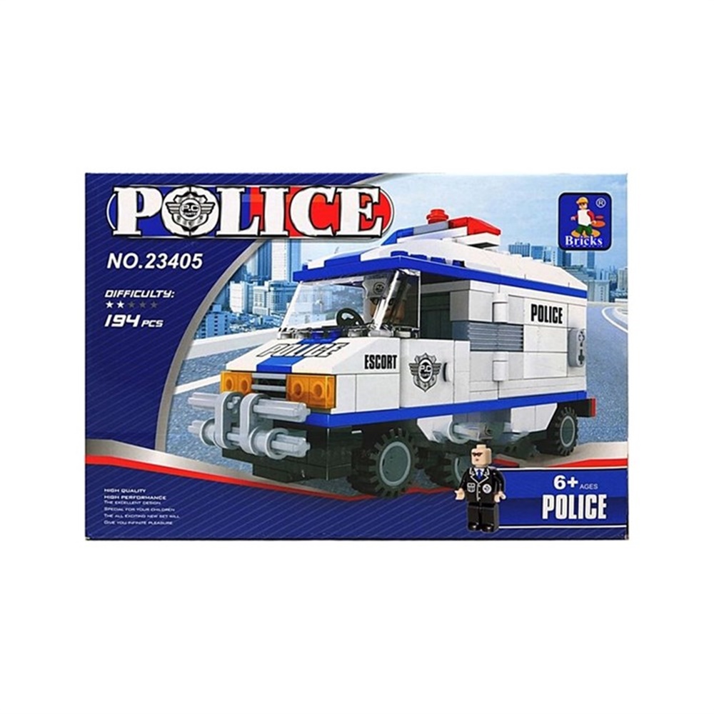 BRICKS 194 PARCA POLIS SETI 23405 Toystop 23405