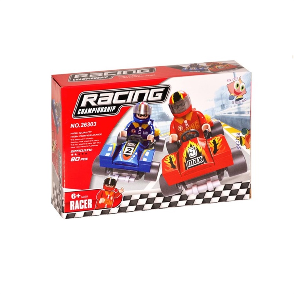 BRICKS 80 PARCA YARIS ARABASI Toystop 26303