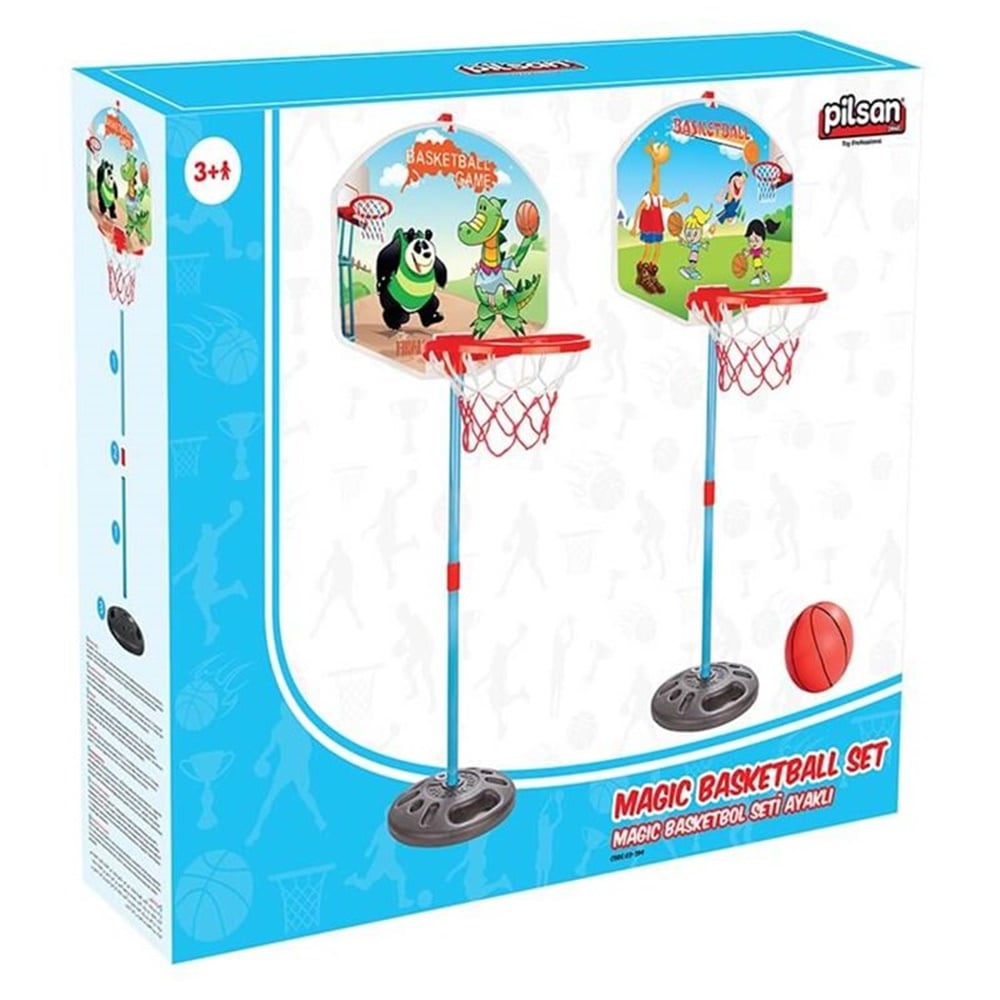 PILSAN AYAKLI KUCUK BOY BASKETBOL POTASI Toystop 3394