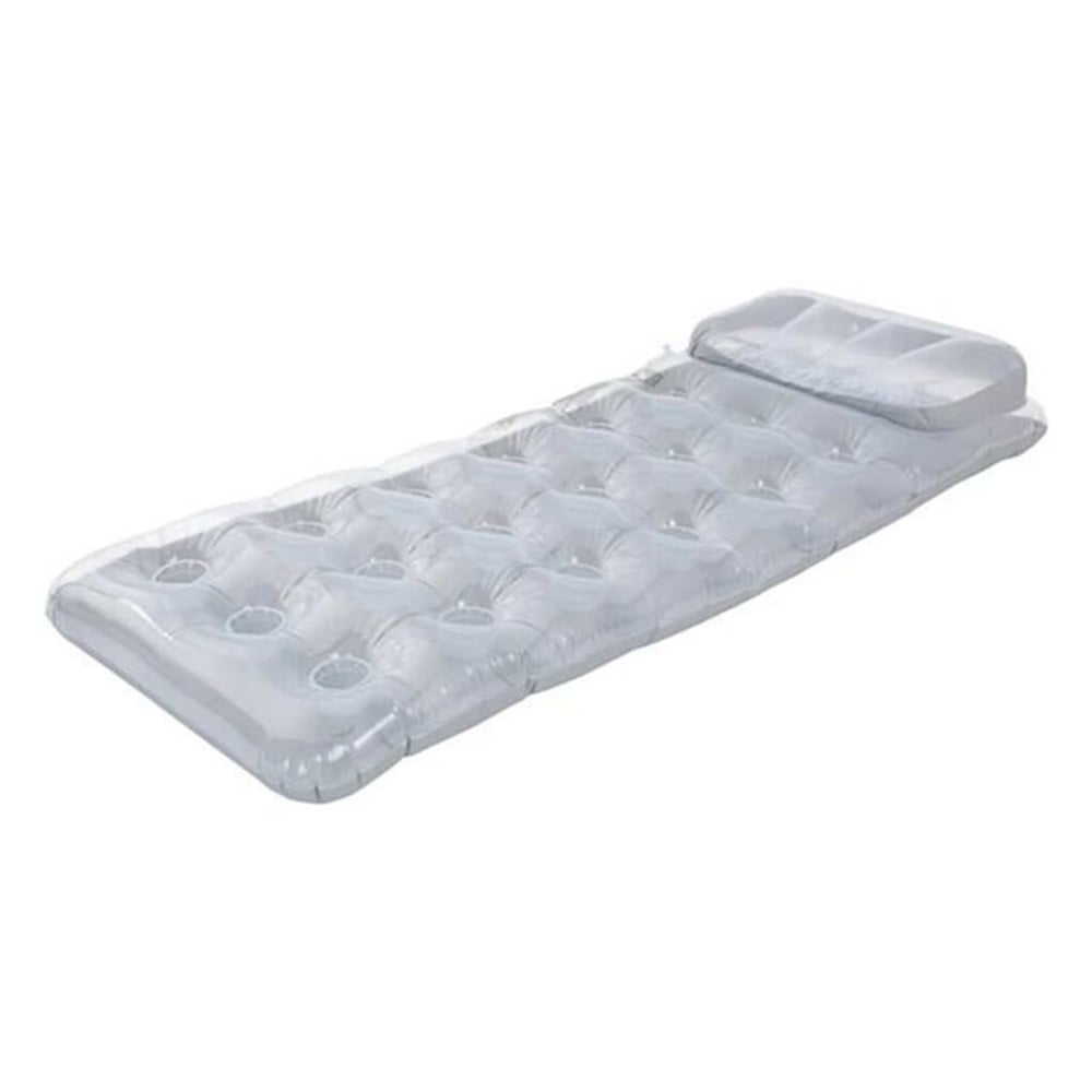 BESTWAY 188X71 CM YASTIKLI BARDAKLI GUMUS YATAK Toystop 43024