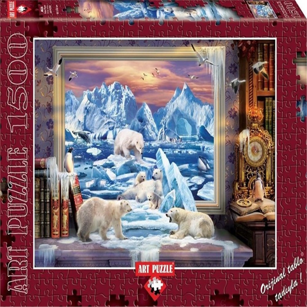 ART PUZZLE 1500 PARCA KUTUP RUYASI Toystop 4624