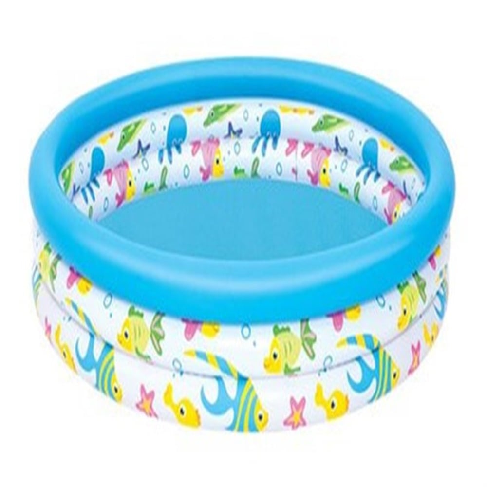 BESTWAY 122X25 CM 3 BOLMELI DESENLI HAVUZ Toystop 51009