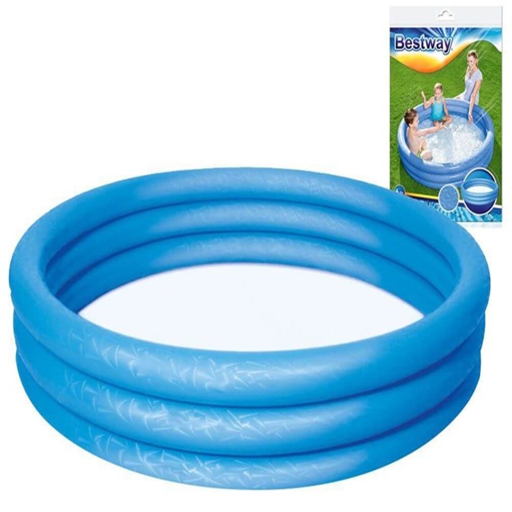 BESTWAY 152X30 CM 3 BOLMELI MAVI HAVUZ Toystop 51026 M