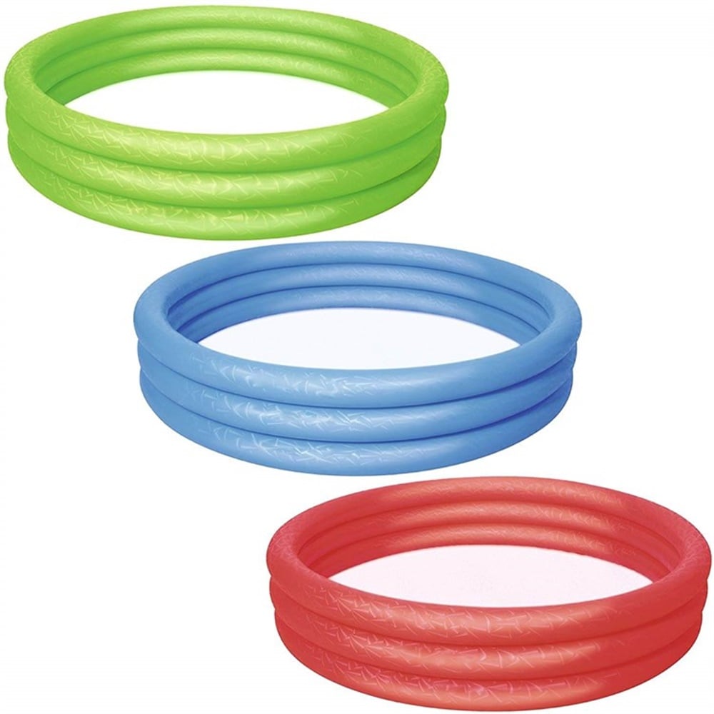 BESTWAY 183X33 CM 3 BOLMELI JUMBO RENKLI HAVUZ Toystop 51027