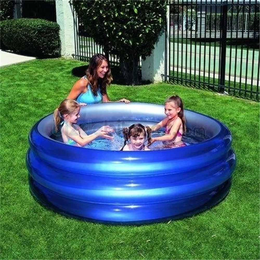 BESTWAY 170X53CM JUMBO LACIVERT GRI METALIK HAVUZ Toystop 51042