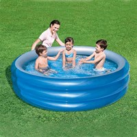 BESTWAY 201X53CM JUMBO LACIVERT GRI METALIK HAVUZ Toystop 51043