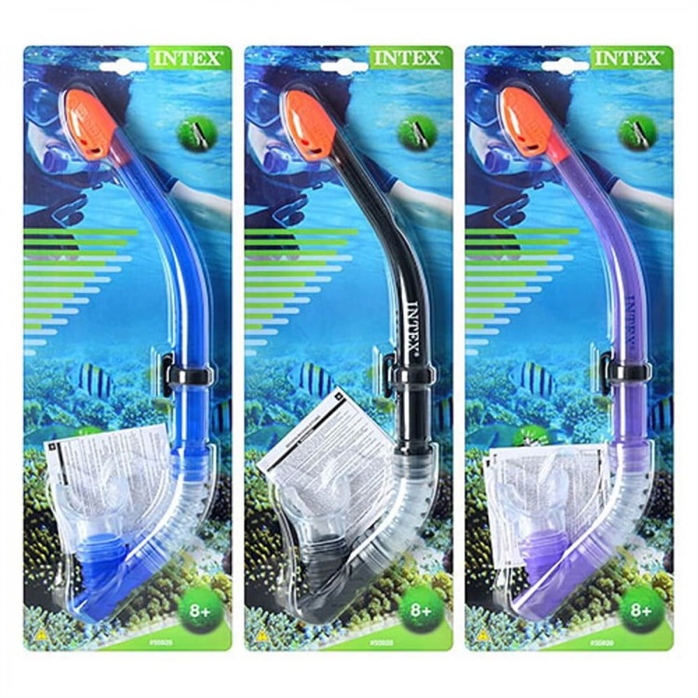 INTEX MAVI-MOR-SIYAH RENK SNORKEL Toystop 55928