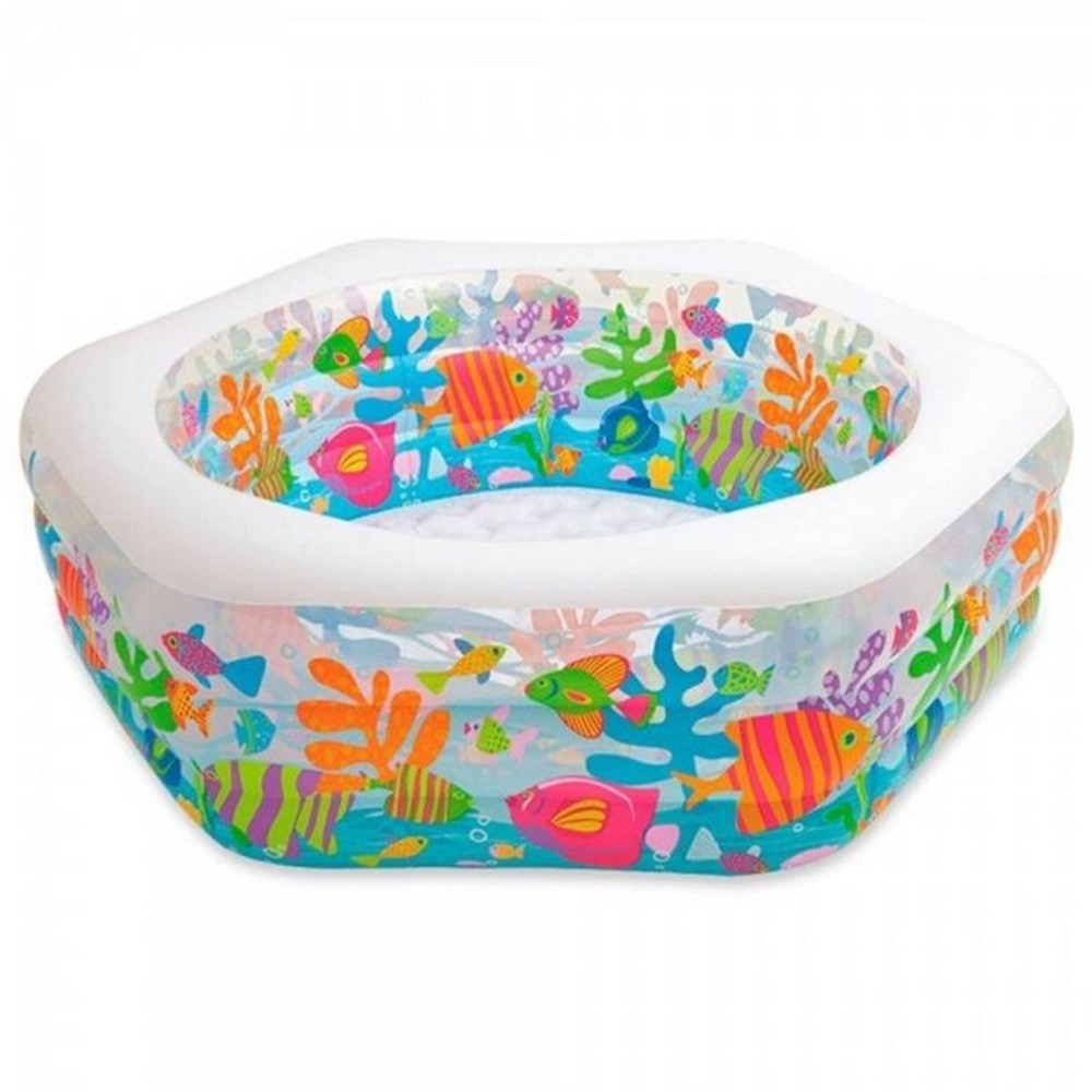 INTEX OKYANUS DESENLI ALTIGEN HAVUZ 191X178X61 CM Toystop 56493