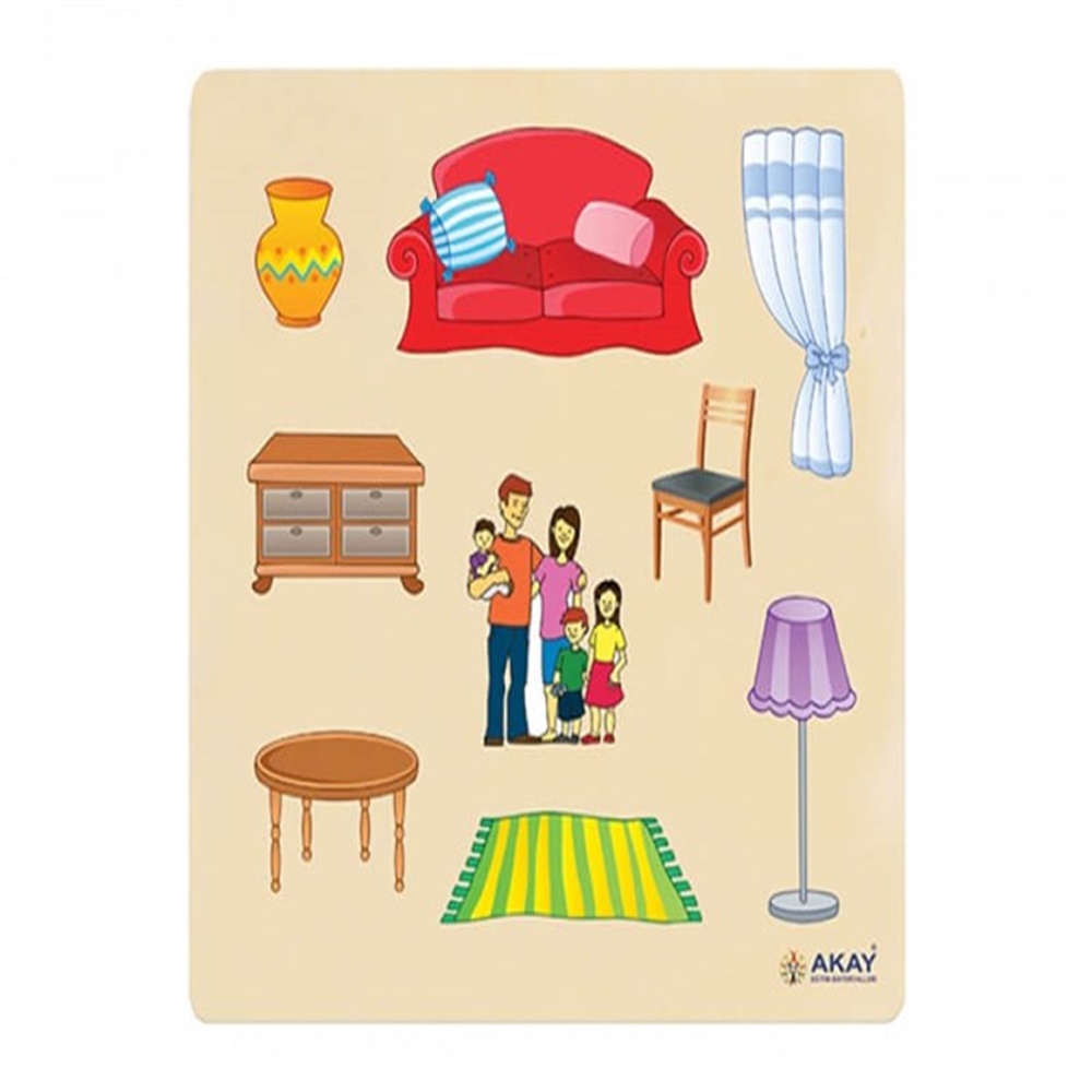 AHSAP PUZZLE EVIMIZ Toystop AP0084