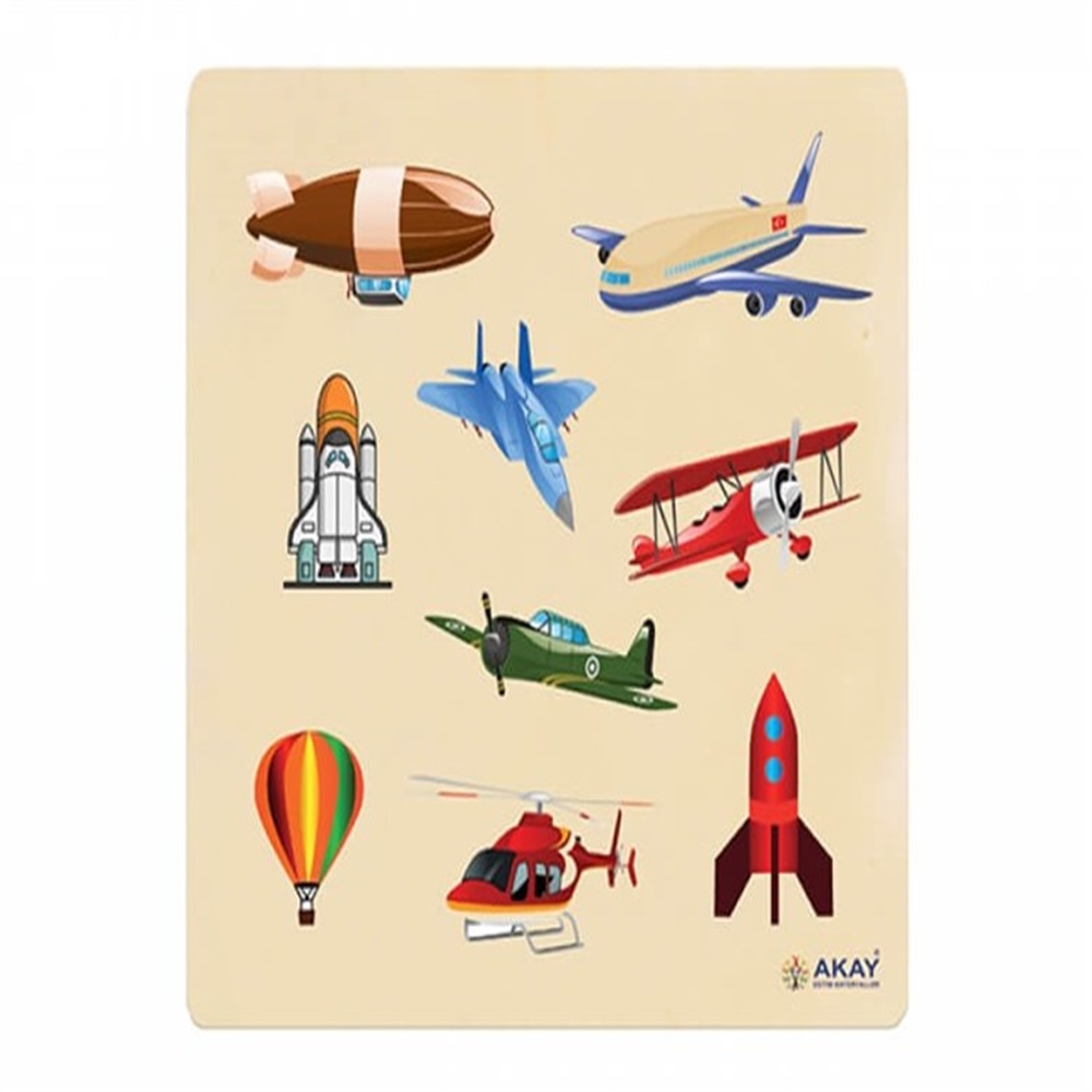 AHSAP PUZZLE HAVA ARACLARI Toystop AP0087