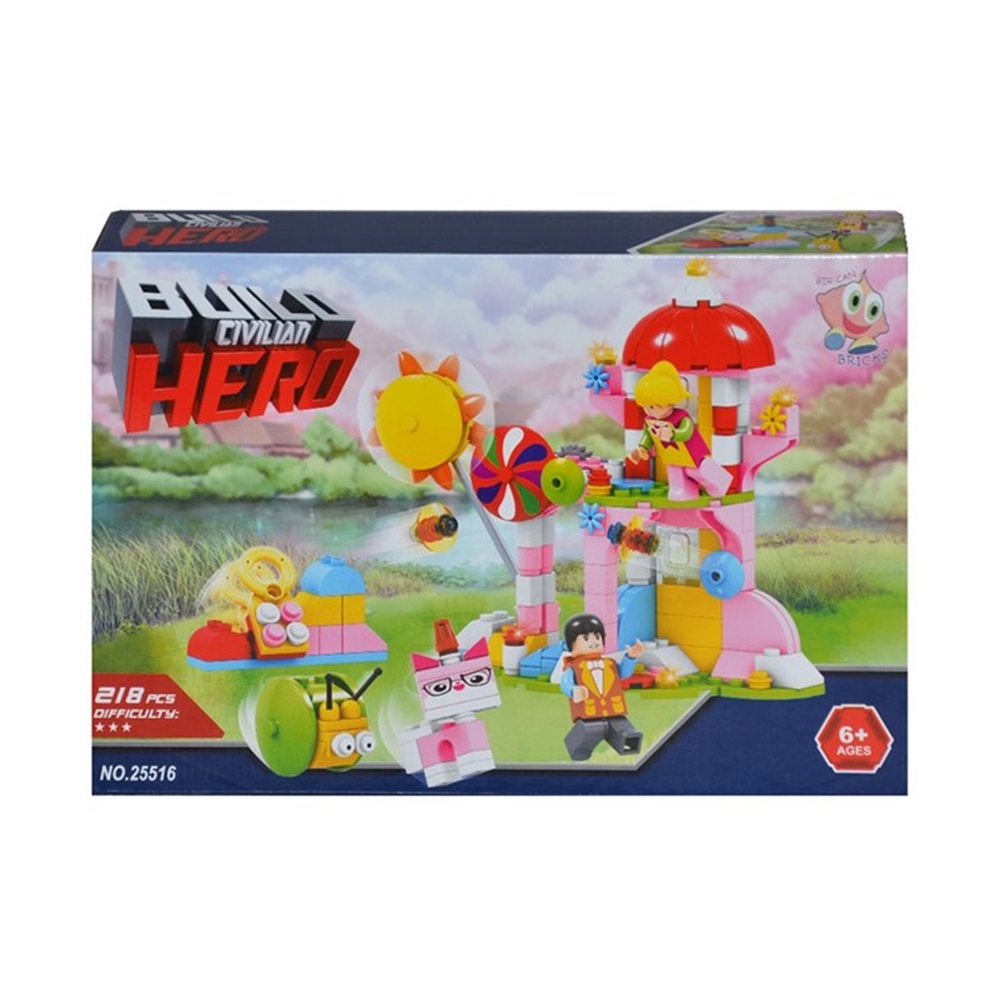BRICKS 218 PARCA KAHRAMAN SET 25516 Toystop BC 25516