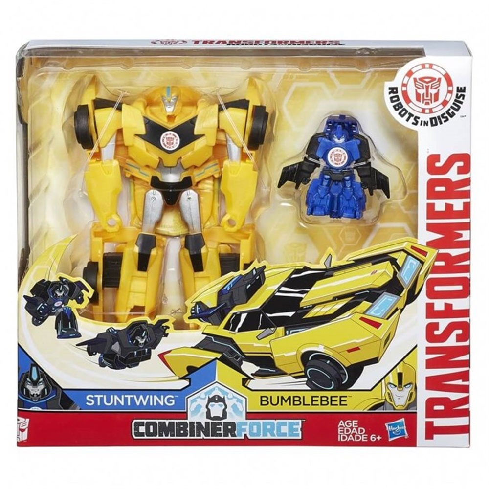 TRANSFORMERS-FIGUR RID&ACTIVATOR STUNTWING-BUMBLEBEE C0653-C0654 Toystop C0654