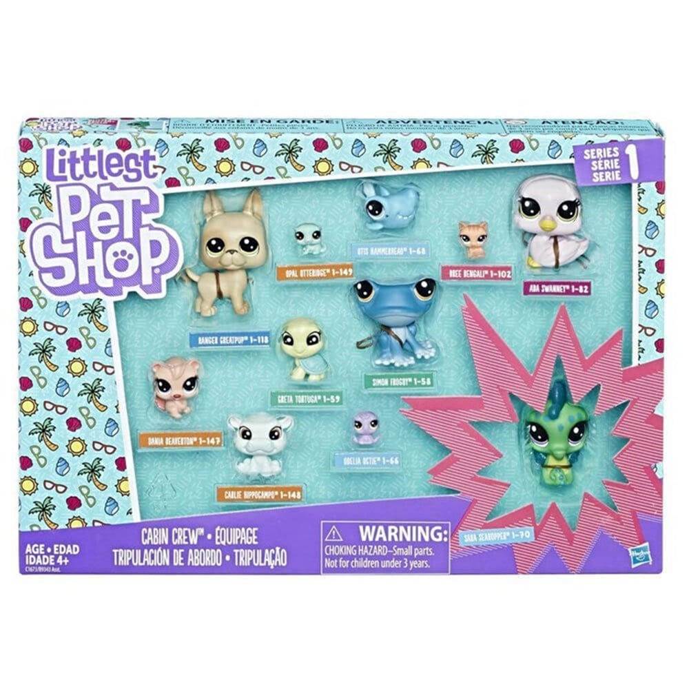 LITTLEST PET SHOP MINIS KOLEKSIYON SETI KABIN EKIBI B9343-C1673 Toystop C1673
