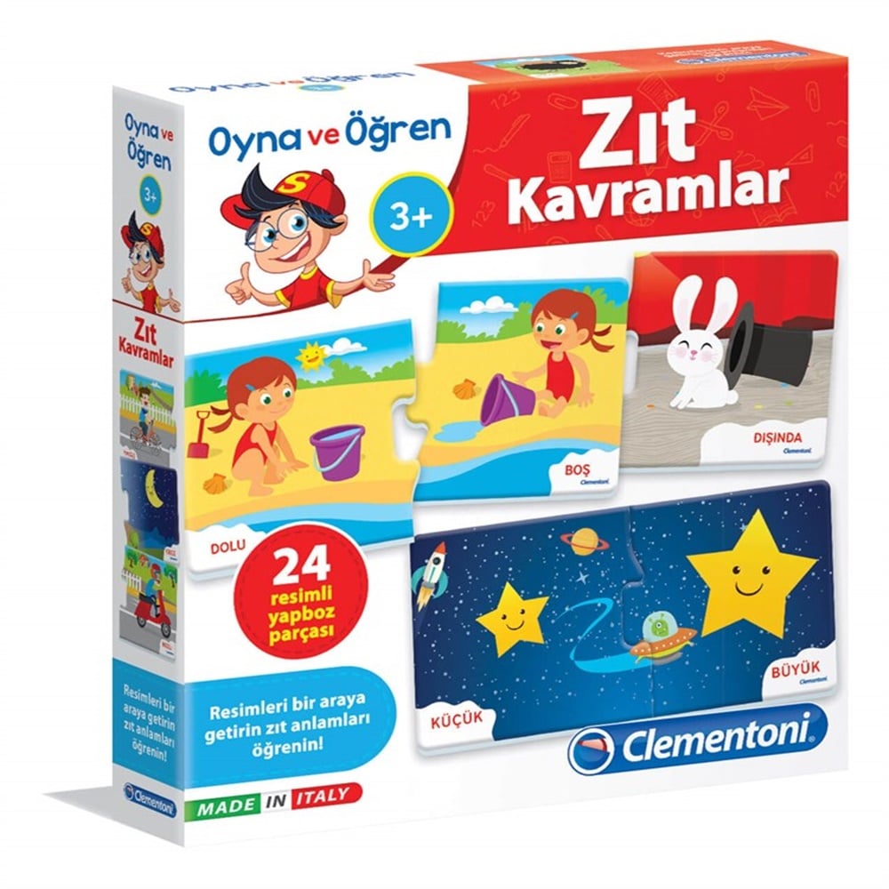 OYNA VE OGREN ZIT KAVRAMLAR Toystop CLM-64430
