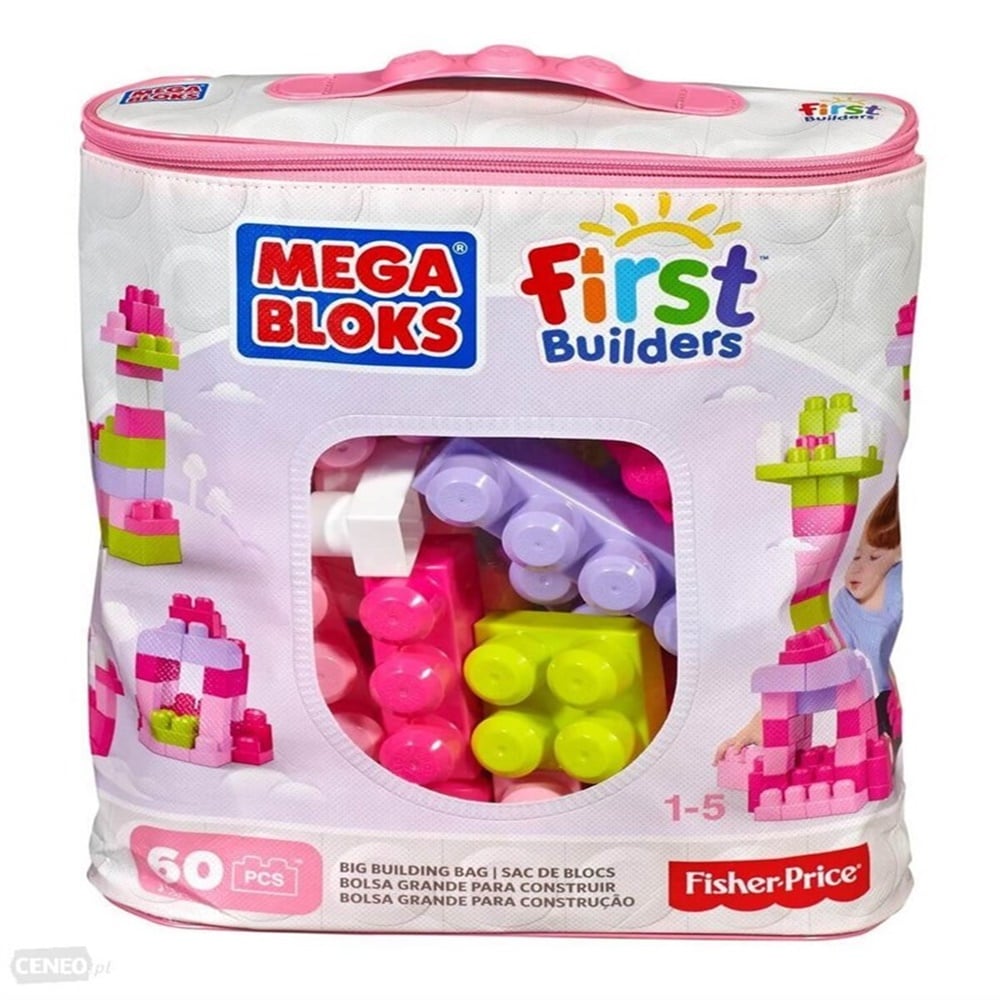 MEGA BLOKS 60 LI BLOK TORBALAR PEMBE CYP67-DCH54 Toystop DCH54