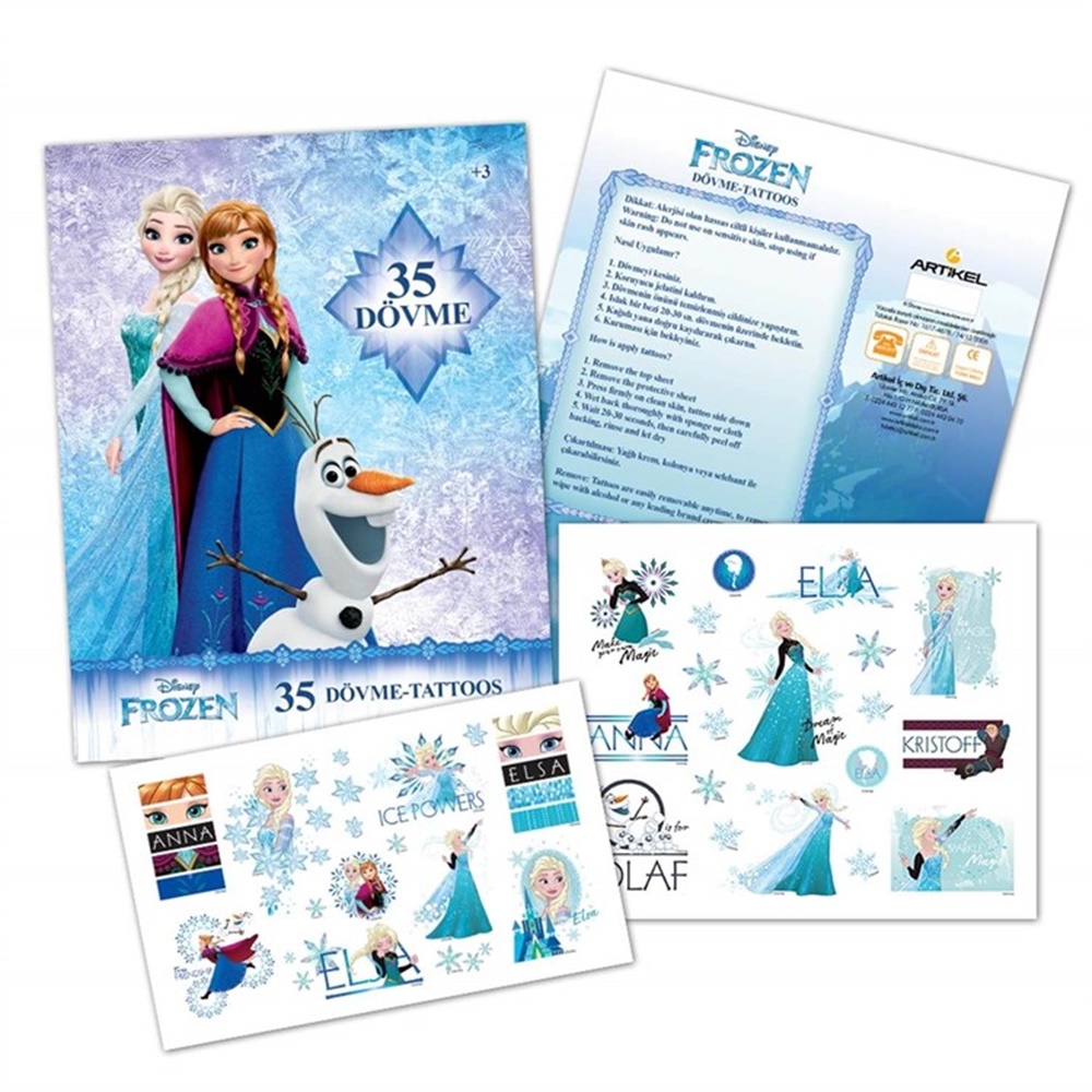 FROZEN TATTOO Toystop DS-172