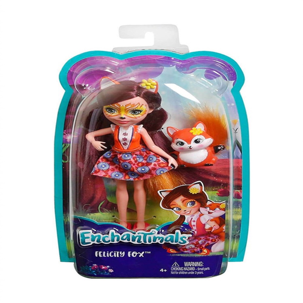 ENCHANTIMALS ANA KARAKTER BEBEKLER FELICITY FOX&FLICK DVH87-DVH89 Toystop DVH89