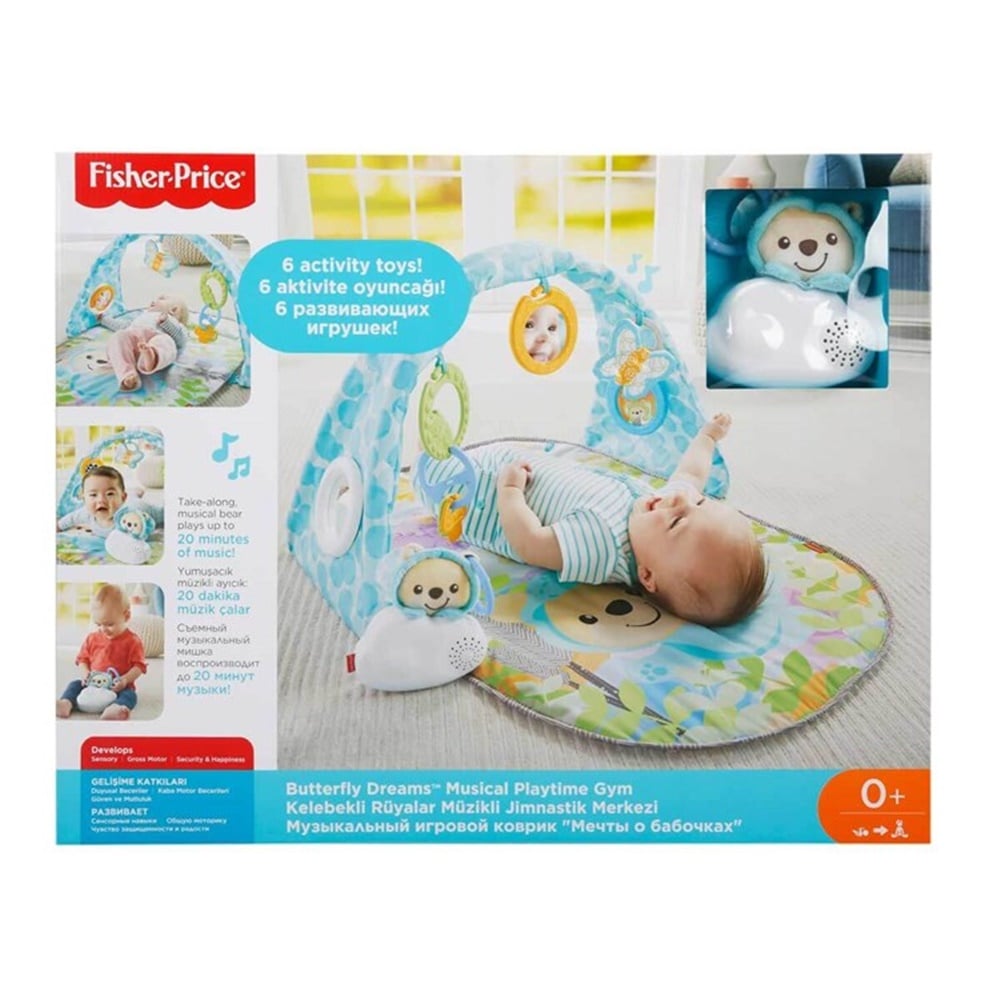 FISHER PRICE KELEBEKLI RUYALAR MUZIKLI JIMNASTIK MERKEZI DYW64 Toystop DYW64